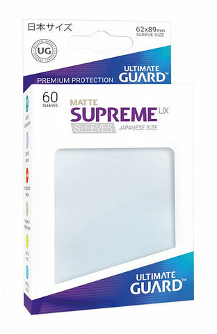 Ultimate Guard SUPREME SLEEVES JAPANESE 60 PACK FROSTED MATTE
