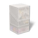 UG - Boulder 'n' Tray: Frosted/Clear - 100+ Deck Box